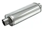 ovaali  pakoputki Turbolight, ruostumaton