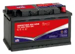 Käynnistysakku 12v 80ah 800a 317x175x190 (pitkäikäinen verkkoteknologia) +-