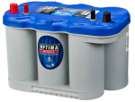AGM-akku veneisiin 12V  66Ah 845A CCA syväpurkaus + käynnistysakku  +/– Blue Top DC 5.0