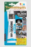 universaali silikoniputki musta 70ml