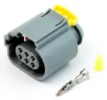 6 pin 1.5 naaras pistoke erd venttiili vw/audi