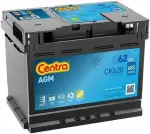 Käynnistysakku CENTRA AGM 12V 62Ah 680A CK620