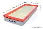 COMLINE Ilmansuodatin EAF090