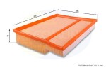 COMLINE Ilmansuodatin EAF097