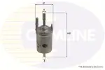 COMLINE Polttoainesuodatin EFF144