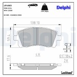 DELPHI Jarrupala,  levyjarru LP1663