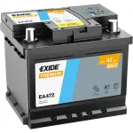akku Exide Premium 47Ah 450A 207x175x175 -+ EA472