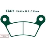 EBC BRAKES FA473V / Can-Am Spyder RS ​​(10-12) motorcycle brake pads