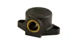 sähkötarvike, materiaali pistorasia 12mm 2- kärki, ruuviliitin
