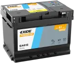 EXIDE Käynnistysakku PREMIUM *** 12V 61Ah 600A EA612