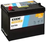 EXIDE  Käynnistysakku PREMIUM *** 12V 75Ah 630A EA755