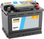 EXIDE Käynnistysakku EXCELL ** 12V 62Ah 540A EB620