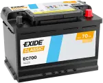 EXIDE Käynnistysakku CLASSIC * 12V 70Ah 640A EC700