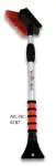 Lumiharja jääraapalla, pitkä teleskooppivarsi 78 cm-129 cm Nigrin, Canada