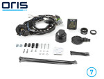 Towing system electrical set (numero of pins: 7) sopii: FORD TOURNEO CUSTOM V362, TRANSIT CUSTOM V362 04.12-