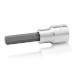 TOPTUL Hylsy kuusioavain 1/2" HEX, pitkä, pituus 80mm, 1/2", 7mm