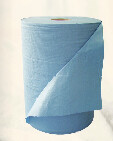 paperi 3 kertainen 190mx37cm, sininen ( nukkaamaton)