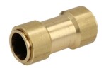 PNEUMATICS PNA16/16 / tekalan connectors gray/straight, wire 16x2/16x2, metal, quantity in package: 1pc