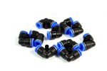 PNEUMATICS PNE2-6/6 / tekalan connectors gray/u-bend, wire 6x1/6x1, plastic, quantity per package: 10pcs