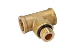 PNEUMATICS PNTM16W/M16/M16W / tekalan connections three-way connection t, m16x1.5 internal, m16x1.5 external, m16x1.5 internal, metal, quantity per package: 1pc (with nut)