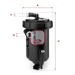 SOFIMA  Polttoainesuodatin S 5147 GC